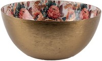 Clayre & Eef 65882 KerzenstäNder Gold 14 Cm Romantisches Design Eisen