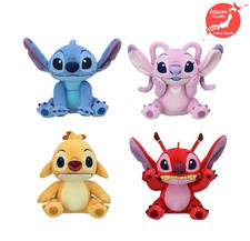 RARE Disney Stitch Plush doll Cousin ver. 2025 Set of 4 from JAPAN 15cm 5.9"