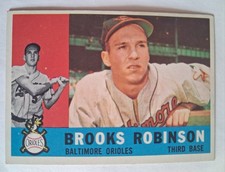 1960 Topps Brooks Robinson, Baltimore Orioles. #28. EX+ cond. Awesome Card!