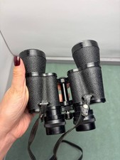 Vintage tourist field binoculars, SAMOKHTA 8 40, USSR, 1950s