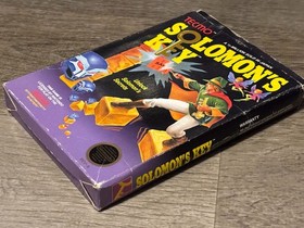 Solomon's Key Nintendo Nes Complete CIB Authentic
