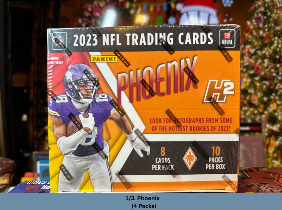 Carolina Panthers Hobby Box BREAK 23-25 NFL 1/2 Phoenix 1/2 Rookies & Stars - Image 4 of 4