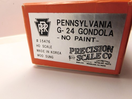 X236 Precision Scale Company 15476 PPR  G-24 Gondola - Messing Modell | Condition: Gebraucht