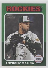 2024 Topps Heritage High Number Green Border Anthony Molina #641 1if6