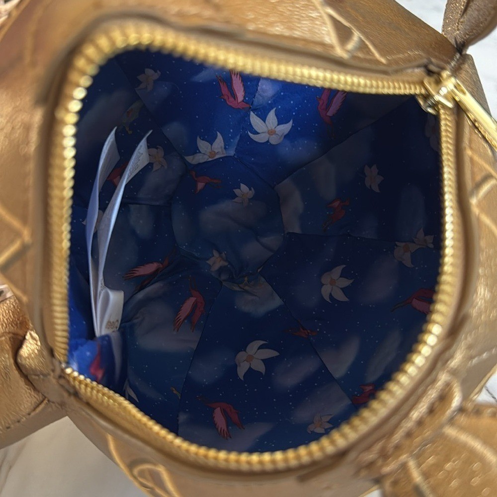 Disney Loungefly Stitch Shoppe Aladdin Genie Lamp Crossbody 
