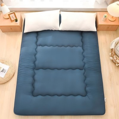 4'' Thick Japanese Floor Futon Mattress Roll Up Tatami Mat Dormitory Sleeping Pad