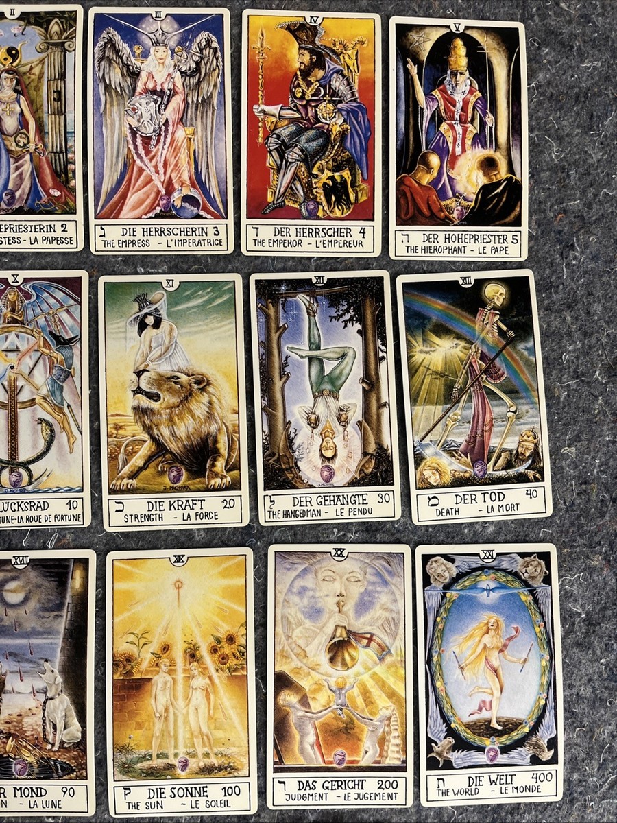 Eclectic Tarot Piatnik Wien No. 1943 by Josef Machynka