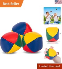 Beginner's Juggling Balls Set - Multi-Color Learning Toy for Kids and Adults