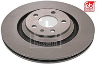 2X Bremsscheibe Febi Bilstein 43909 2 Bremsscheiben Hinterachse Hinten FüR Audi