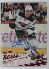 2025-26 Upper Deck Fleer Ultra Red Rainbow Foil 2/10 Marco Rossi #25 Auto 3qn