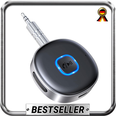 Bluetooth Audio Receiver KFZ Adapter AUX 3,5mm Klinke Auto USB