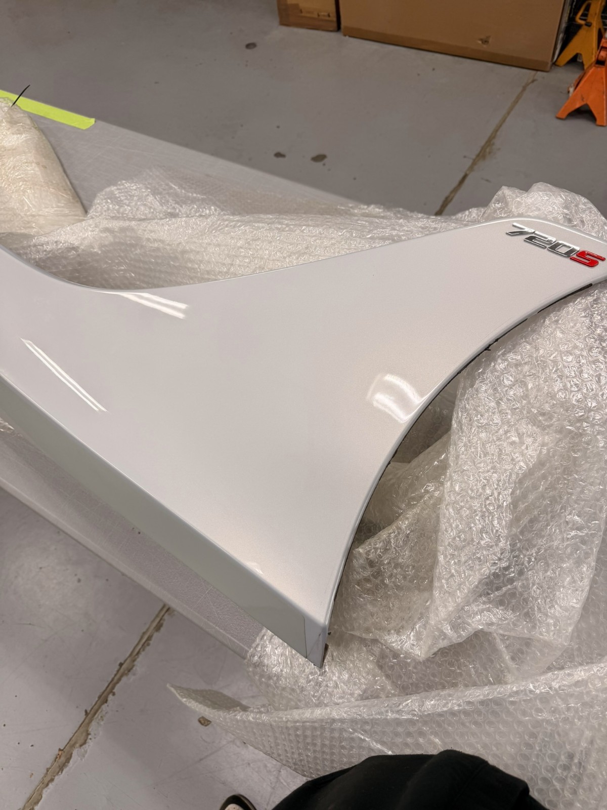 McLaren 720S Front Right Lower OEM Side Skirt Aero Panel 2018 - 2023