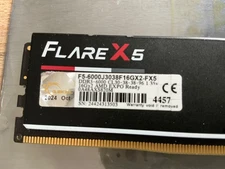 FLAREX5 Desktop Memory 2 x16 MB F5-6000J3038F16GX2-FX5