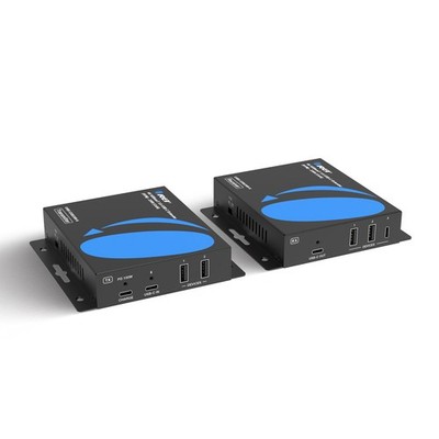 USB-C Extender over Cat6a/7 up to 230 ft with USB 2.0 and Power over Cable (USBC