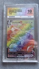 Snorlax VMAX 206/202 Sword & Shield Secret Rainbow Rare Pokémon Card - ACE 10