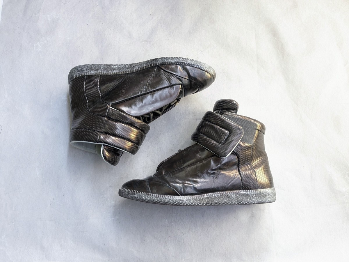 Maison Margiela Future Brown Men 11 44 Leather High Top