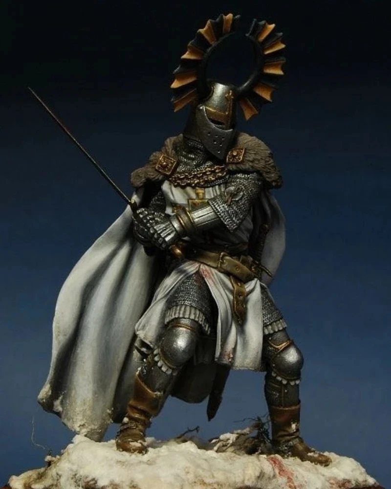 Aue-Verlag Tournament Knight – Statua In Kit Modellismo – Scala 1:9 – Fai Da Te In Legno Laser – Made In Germany - 4