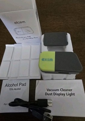 Vacuum Cleaner Dust Display Light Green Vacuum Light Universal Attachment Two Pk
