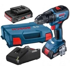 Avvitatore a percussione a batteria Bosch GSB 18V-50 18 V, 2x batterie da 2,0 Ah