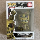 Funko Pop! Games Five Nights at Freddy's Springtrap #110 Vinyl Figure Age 8+
