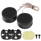 2Pack Car Audio System Tweeters 500W High Efficiency Mini Dome Frequency Tweeter