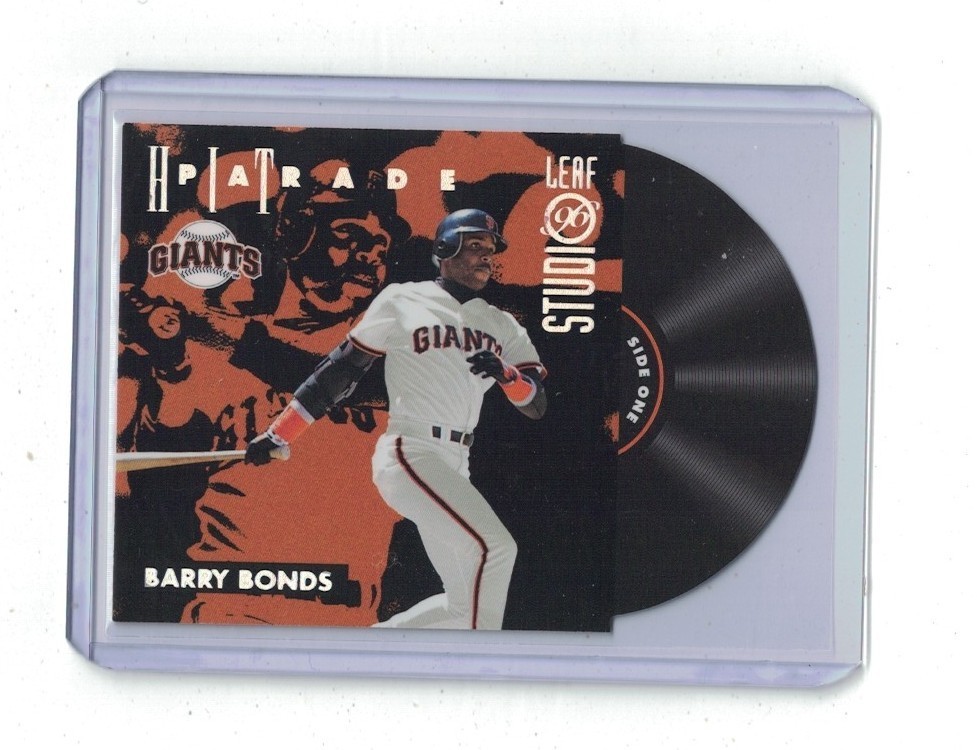 1996 Leaf Studio Hit Parade #7 of 10 Barry Bonds /5000