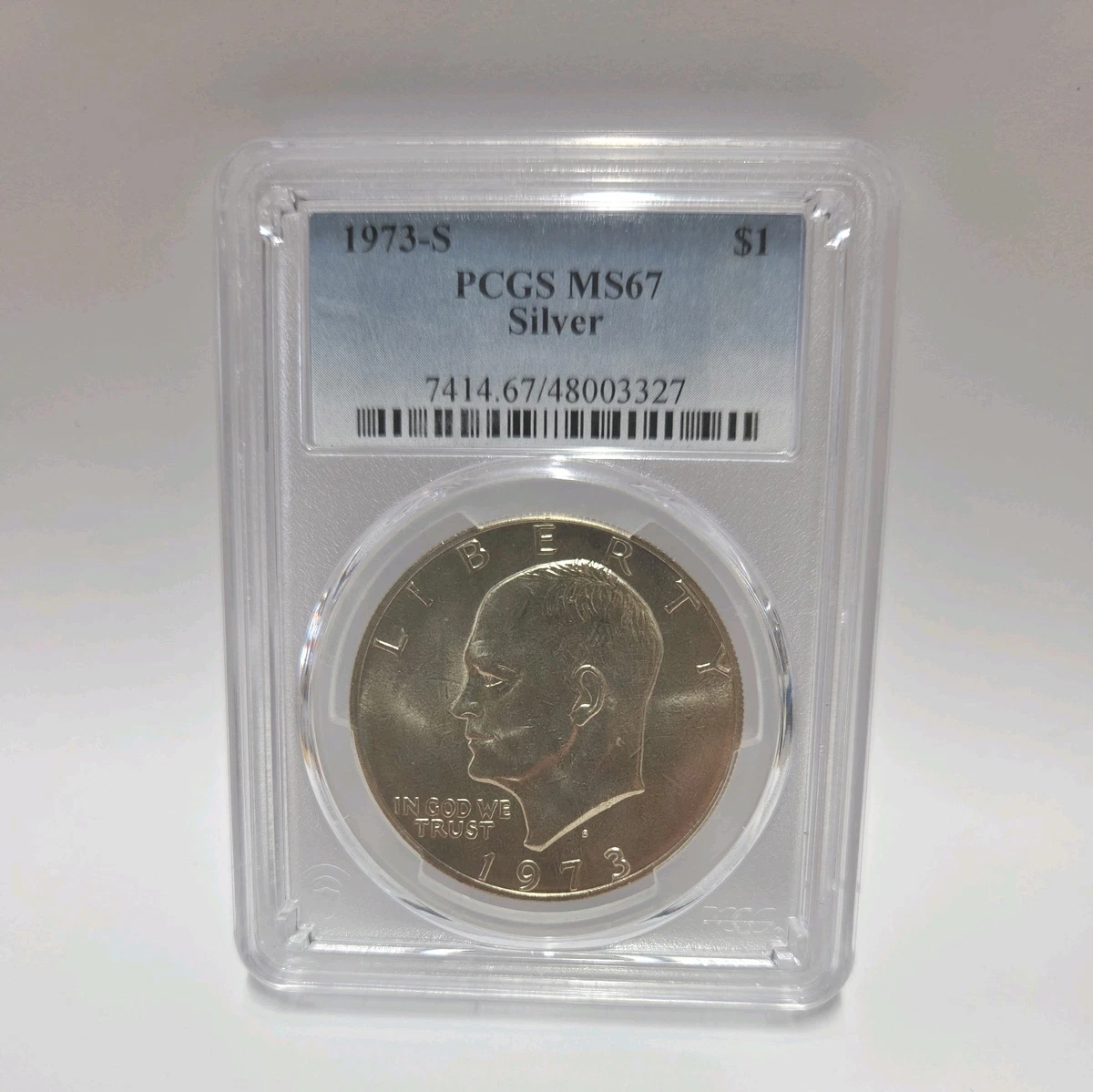 MS 67 Graded 1973 Eisenhower Dollars (1971-1978) for sale | eBay