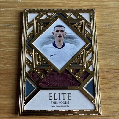 FUTERA UNIQUE 2025 - 24 Karat Gold - Foden Match worn Patch - 09/12