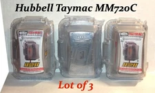 Hubbell Taymac MM720 Extra Duty DEEP Outdoor Electrical Covers Gray/Clear