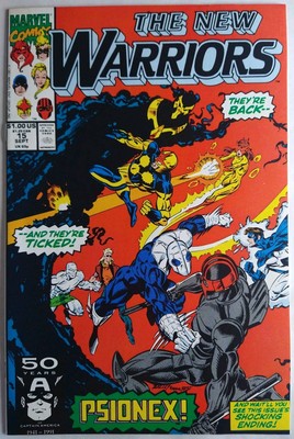 Marvel Comics The New Warriors #15 VF/NM 9.0