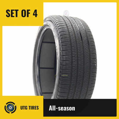Set of (4) Used 285/40R23 Pirelli Scorpion Zero LR PNCS 111Y - 7.5/32