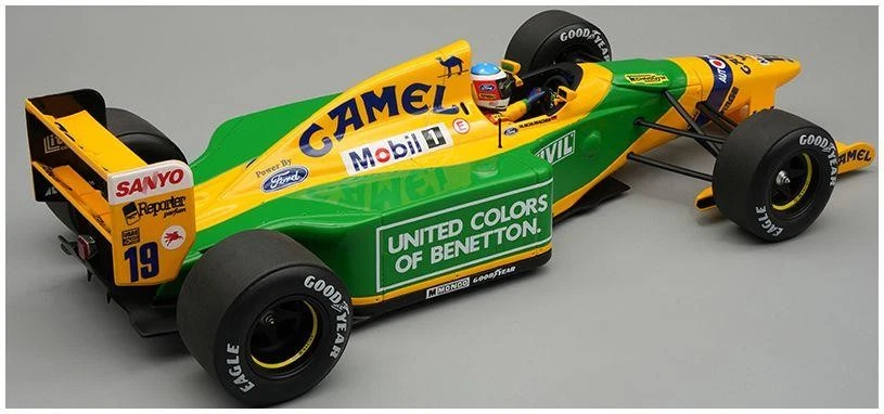 Tecnomodels 1:18 Scale Benetton B192 1992 Winner SPA GP #19 Michael Schumacher - Image 2 of 2