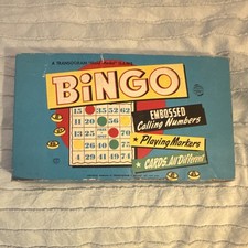 Transogram Gold Medal Bingo Complete Game 195...