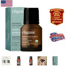 Multipurpose USDA Certified Organic Eucalyptus Oil 10ml Relaxation Essential
