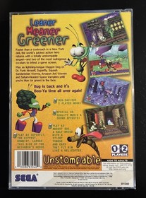 Bug Too! Sega Saturn Complete CIB Tested Authentic Original