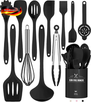 KüChenhelfer Set 12-Tlg. Silikon Kochutensilien HitzebestäNdig SpüLmaschinenfest