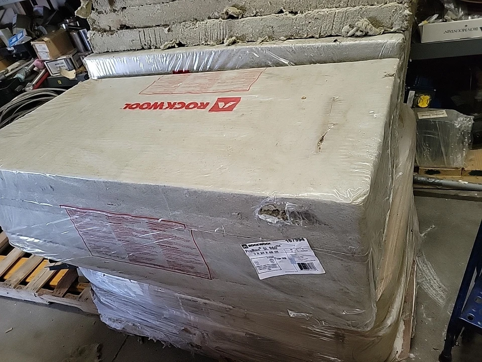 ProRox SL 960 Rockwool, Mineral Wool Insulation Board 3x24x48 (lot of 5) - Image 3 of 3
