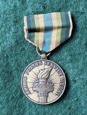 Old , Armed Forces Service Medal,  U.S. Military.