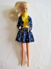 BARBIE in DARK BLUE FLORAL SET - 107-2
