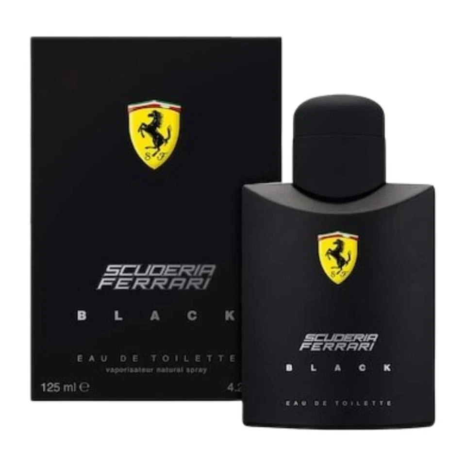 Ferrari Scuderia Negro por Ferrari para Hombre Eau de Toilette Spray 4.2 OZ Foto 2 de 3