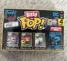 Funko SDCC 2023 Bitty Pop! LE 4000 DC Joker, Poison Ivy, Harley Quinn- SEALED