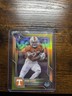 2025 Bowman University Chrome - Peyton Lewis #97 Yellow Refractor /350 (RC)