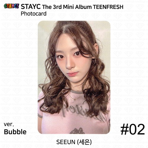 StayC 3rd Mini Album TEENFRESH Original Ver Digipack Ver Photocard 4cut Photo - Picture 67 of 120
