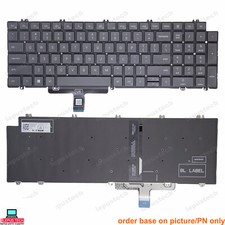 Dell Latitude 5520 5521 5530 Precision 3560 3561 P104F backlit US keyboard