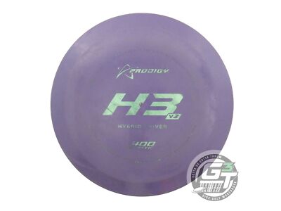 USED Prodigy Discs 400 H3 V2 171g Purple Green Foil Hybrid Driver Golf Disc