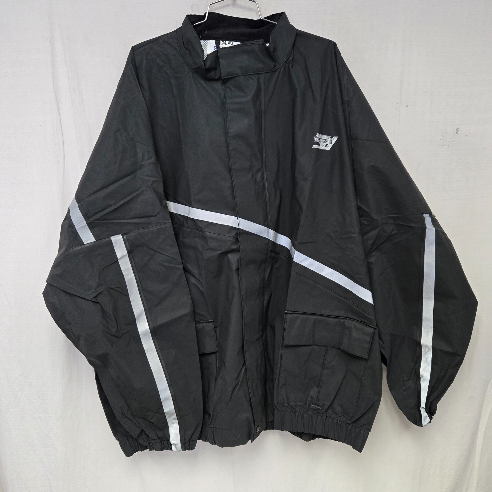 Nelson Rigg AX-1 MK III Two Piece Rain Suit Black/Black 4XL XXXXL *DISPLAY*
