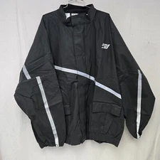 Nelson Rigg AX-1 MK III Two Piece Rain Suit Black/Black 4XL XXXXL *DISPLAY*