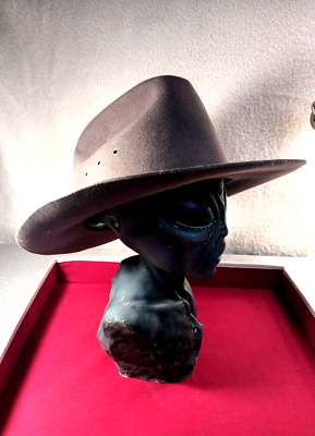 VINTAGE BAILEY WRANGLER 100 % WOOL COWBOY HAT WPL 5923 SIZE  display picture 1