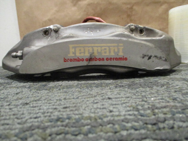 Ferrari 458 Challenge & 488 Challenge - RH Rear Brake Caliper CCM  - P/N 267121