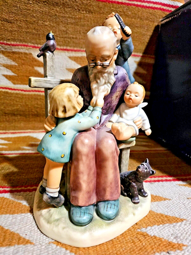 🔥 SCARCE GOEBEL HUMMEL “AT GRAMPA"S” #621 EXCLUSIVE LIMITED EDITION of 10,000🔥 - Picture 2 of 20